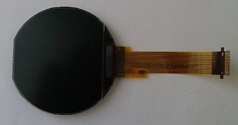 FPC flexible circuit board round glass